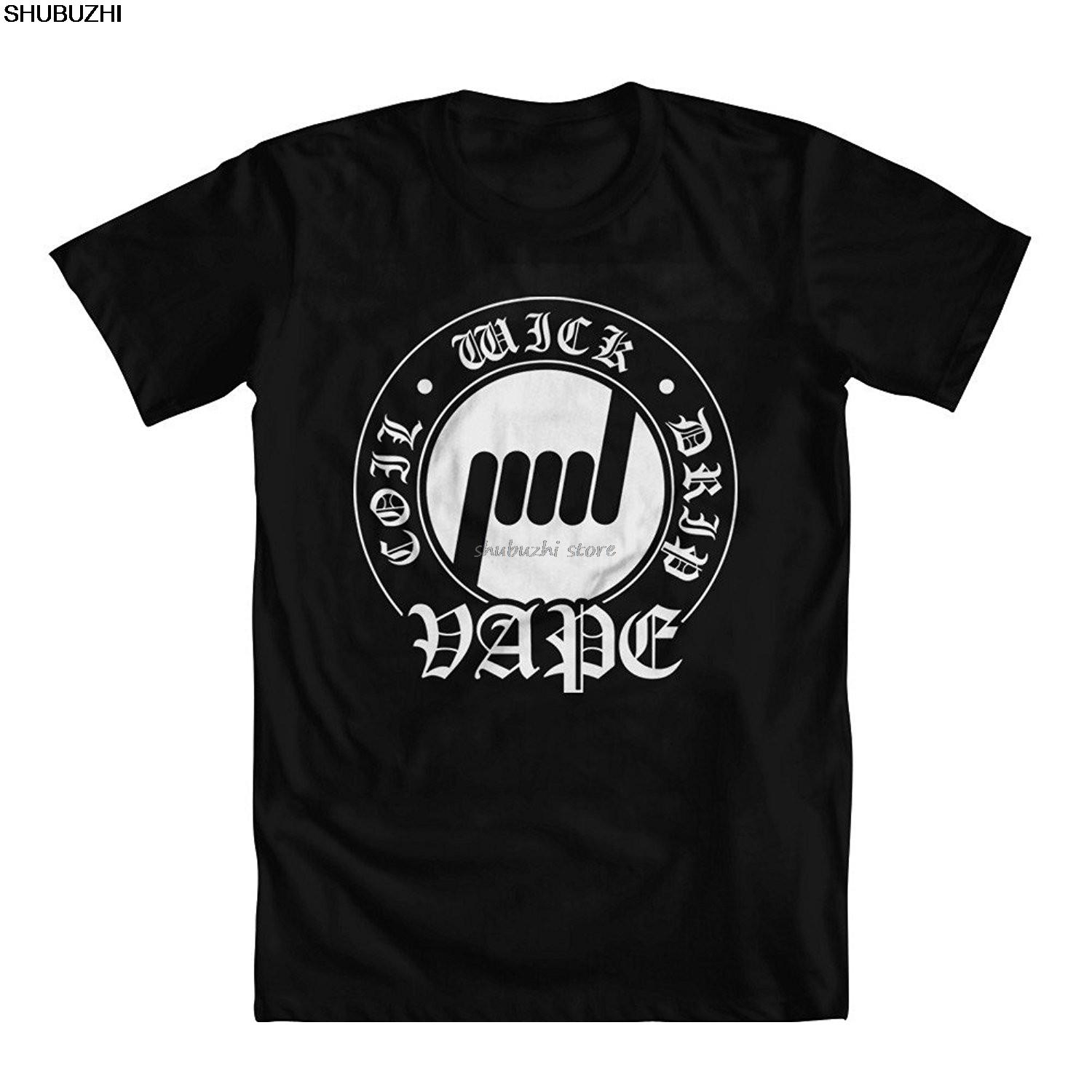 

Футболка мужская с принтом Coil Wick Drip Vape, мужская футболка, топ с коротким рукавом, хлопковая, для фитнеса sbz1227 S