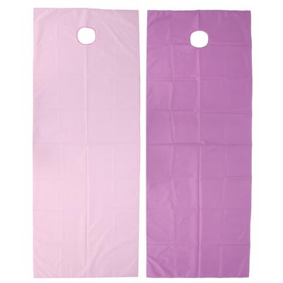 Lenzuolo Impermeabile per Lettino Estetico SPA Massaggio (75 x 200cm Tipo a Fori Aperti)(porpora