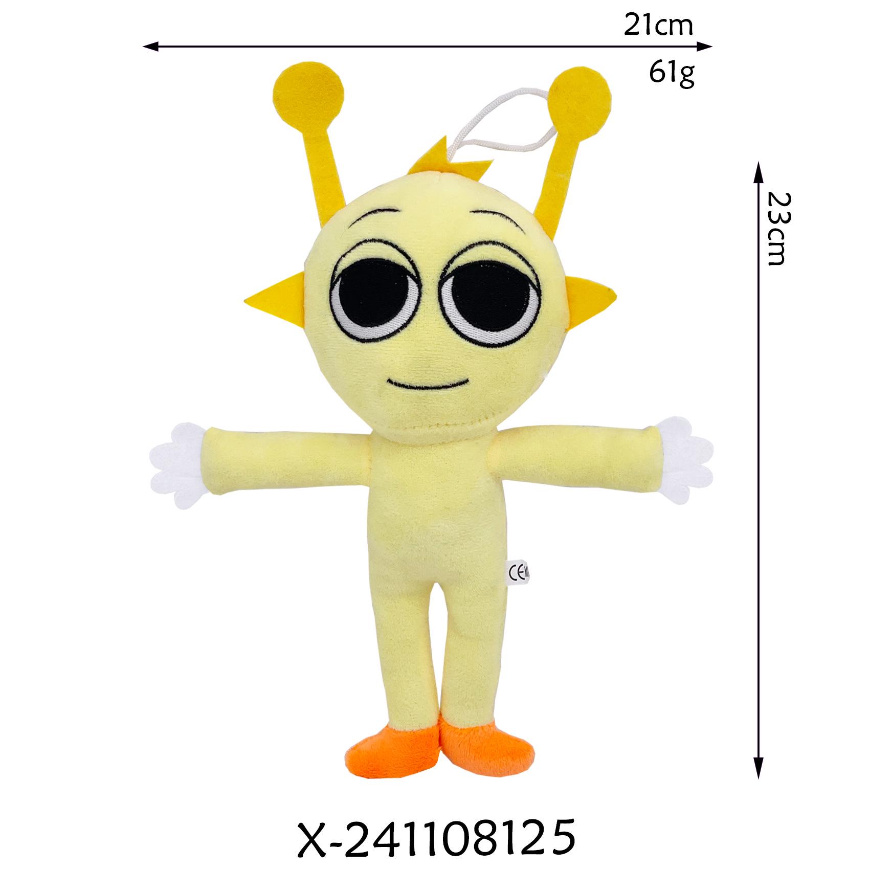 

Игрушка-кукла Sprunki Плюшевая Ритм-бокс Игра See Image for Size and Weight