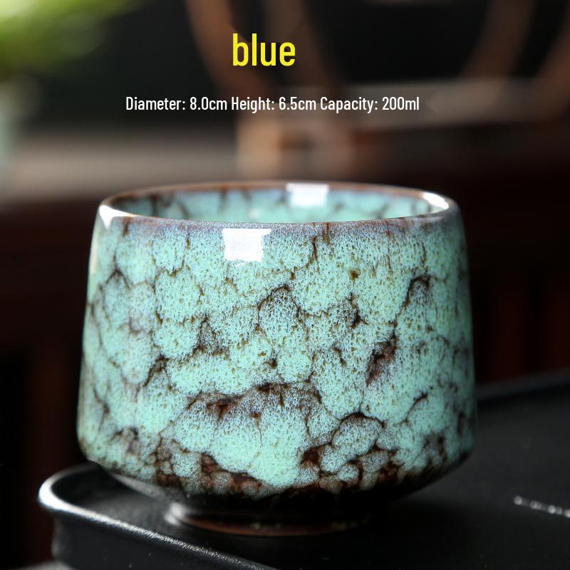 Retro Coarse Pottery Ceramic Coffee and Tea Cup for Home Use