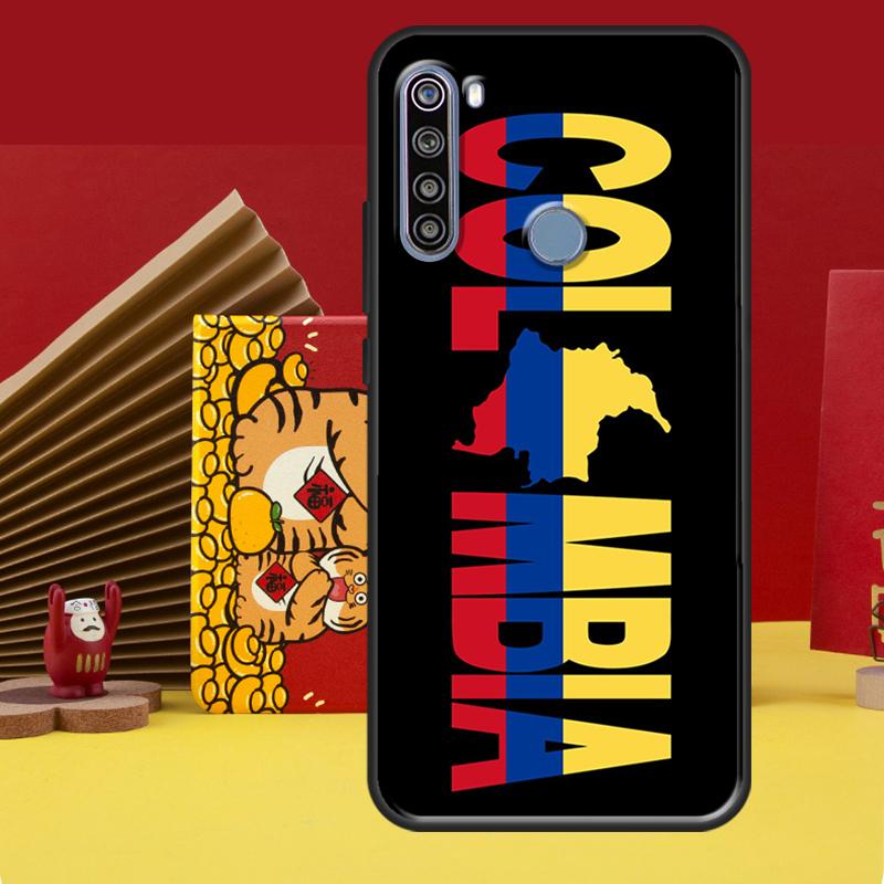 Colombia Flag Case For Redmi Note 12 10 8 9 11 Pro Cover For Redmi Note 12S 11S 10S 9S 8T 9C 10C 12C Coque