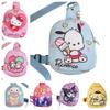 Cute Cartoon Pattern Kids Chest Bag Nylon Coin Purse Wholesale
