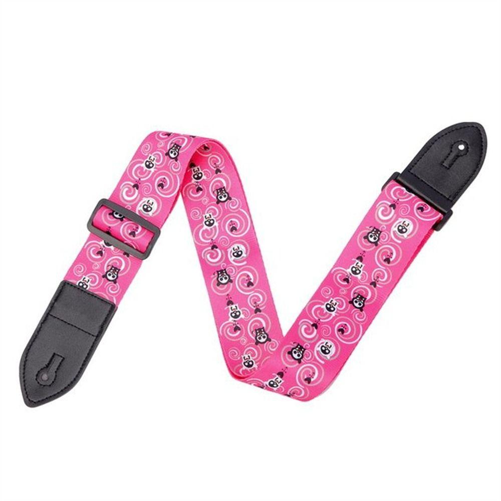 Electric Guitar Leather Head Guitar Strap Acoustic Guitar Strap Guitar Belts Guitar Shoulder Strap
