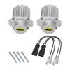 2Pcs 80W Angel Eyes Headlight Bright Marker Lights LED Daytime Running Lamp Auto Replacement For BMW E90 3 Series 325i 328i 330i