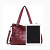 Fashion Large Quality Genuine Leather Female Shoulder Messenger Bag Solid Color Luxury Handbags Women Bags Designer