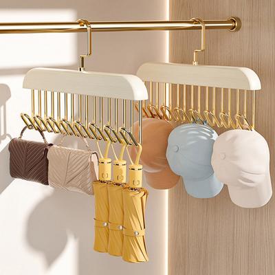 Kleiderbügel mit 8 Haken, Kleiderbügel, Weste, Halter aus Massivholz, Unterwäsche, Kleiderbügel