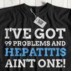Unisex Funny Hepatitis T-Shirt Liver Failure Surgery Damage Gifts Drinking Tee