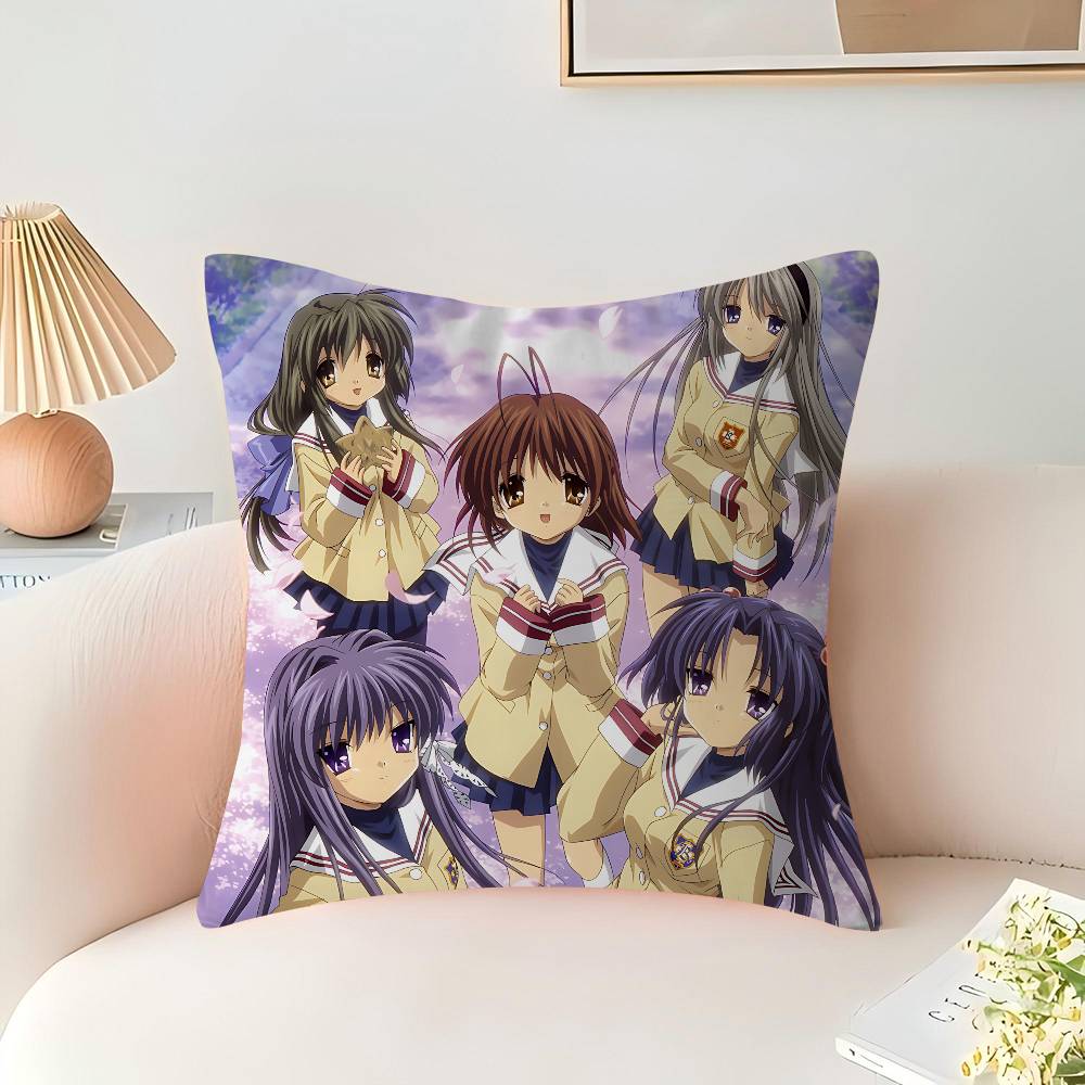 Anime C-CLANNAD Kuddfodral i tum, bondgårdsdekor, heminredning, kuddfodral för soffdekorationer