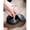 Ashtray creative personality trend anti-fly ash ins wind home living room atmospheric ash with cover cute girl