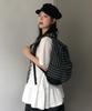 Cgp Square Logo Stripe Backpack - Dark Grey