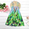 Robe d'été à fleurs pour filles, à bretelles, volants, Bohème, Plage, Princesses, Vêtements pour filles 2 6 8 12 ans