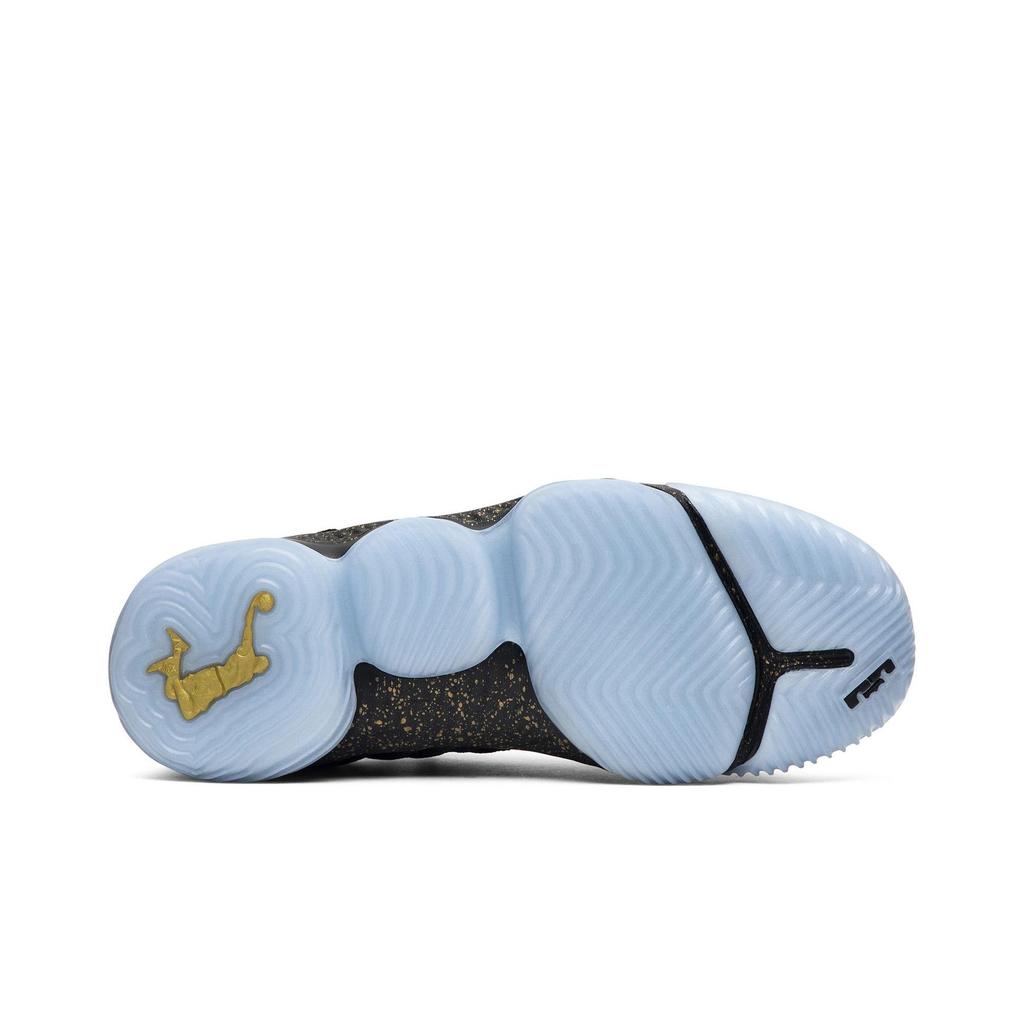 Nike LeBron 16 KC PreSchool 'Watch The Throne' (Unisex) Black / Metallic Gold-Rose Frost Kids' Basketball Shoes CJ6707 001