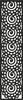 A5 Pendant, openwork decoration, gray, 21x90