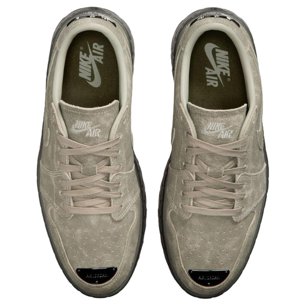 Jordan Air 1 Brooklyn Low Pohodlné nosenie Podpora Nízke Topánky pre životný štýl Dámska teniska Šedá IR7248-304