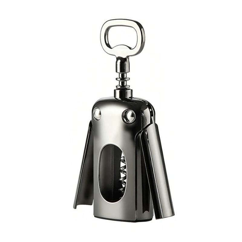 Zinc Alloy Wine Bottle Opener Creative 2 In 1 Wine Corkscrew Wine Cork Remover Restaurant Party Home Bar Accessories Tools