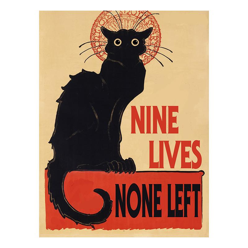 Van Gogh Black Cat Sunflowers Funny Art Matisse Monet Canvas Painting Posters And Prints Wall Pictures For Living Room Decor