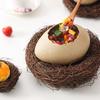 Creative INS Ceramic Eggshell Bird’s Nest Bowl – Ramen, Dessert & Snack Bowl