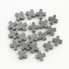 10pcs Copper Beads Charms Cross Heart Star Moon Beads Plated Crafts Color Retention Beads for Jewelry Making Diy Bracelet Necklace
