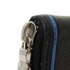 Used 12564 Zippy Wallet Vertical M30070 7940 New Zip Around Black Blue Taiga Noir Men's from Japan AUTHENTIC