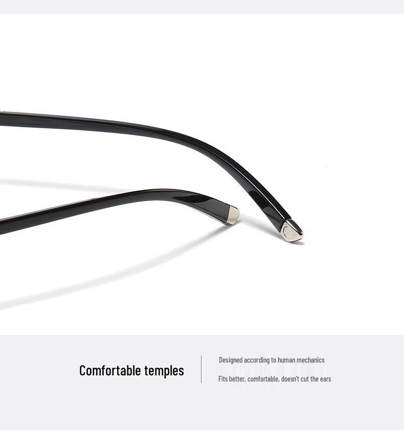 Men's Fashion Frameless Diamond-Cut Presbyopic Glasses: HD, Anti-Fatigue, Eye Protection for Middle-Aged & Elderly Readers