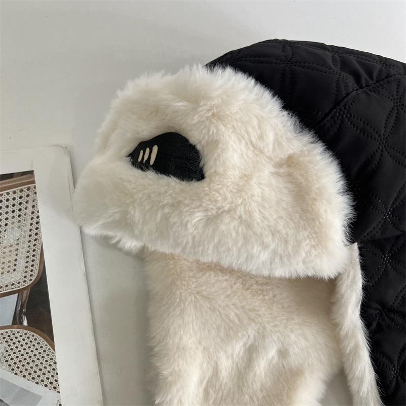 New Lei Feng hat winter thickened windproof warm northeast velvet cold ear protection cycling pilot ski hat