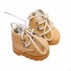 3.8cm Doll Shoes Leather Material Laceup Craftsmanship Miniature Boots for