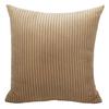 Supersoft Corduroy Cushion Cover Solid Striped Throw Pillow Covers Decorative Pillow Case for Sofa Bed Living Room Decoration