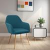 Polar Fleece High Armchair Cover Stretch Spandex Dining Chair Slipcover Elastic Removable Seat Protector Case for Living Room