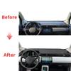 Fit for Leapmotor T03 WHITE RED Car Dashmat Dashboard Cover Pad DashMat Sunshade Protective Carpet Accessories