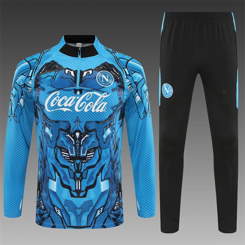 Football Jersey Pre-Season Sports Training Jersey Breathable Sweat-Absorbing Quick-Drying Long-Sleeved Adult And Children'S Suit Print