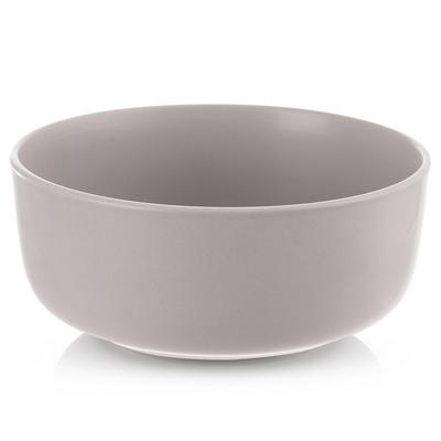 Ceramic Bowl Small Bowl for Soup Goulash Cereal Snacks Grey 830 Ml