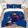 Messi Fc Barcelona Action Print 3Pcs Bedding Setduvet Cover With 2 Bedropillowcase Home Birthday Gift
