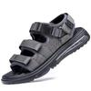 Classic Men's Sandals Summer Air Cushion Sandals Breathable Men Leather Shoes Luxury Sandals Soft Outdoor Men Roman Sandals