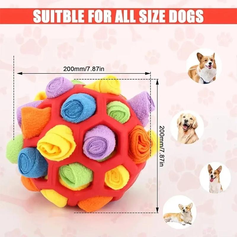 Polar Fleece Interactive Snuffle Hiding Food Durable Sniffle Interactive Treat Game Anti-demolition Toys Portable Slow Feeder