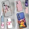 Schattige Dier Axolotl Hoesje Voor OPPO Reno 8T 7 8 10 11 12 13 Pro 13F 12F OPPO Find X8 Pro X6 X3 X5 Lite Cover Coque