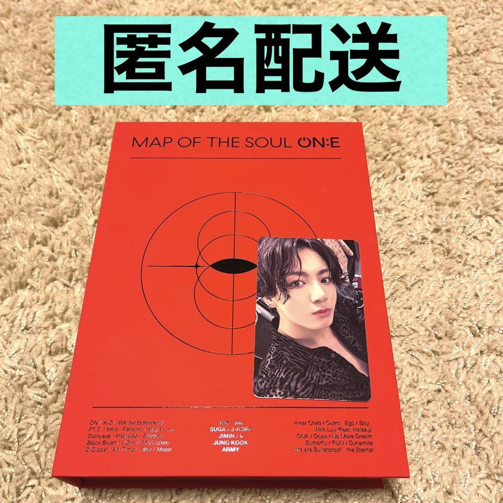 [USED] BTS MAP OF THE SOUL ON:E Jungkook Trading Card DVD