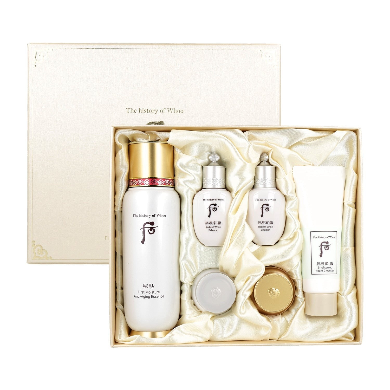 

The history of whoo First Moisture Anti-Aging Essence Special Set 6items +RANDOM GIFT