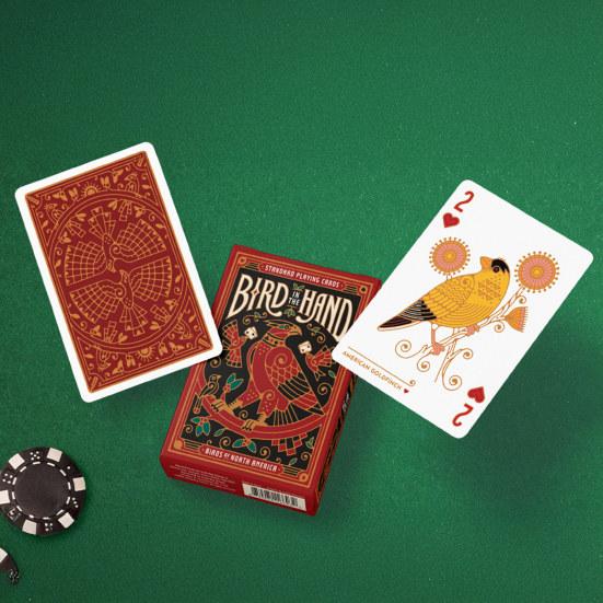 Bird In The Hand Poker Cards North American Birds Theme Card Deck Kids Adults Family Night Multi-player Interactive Classical Card Board Game