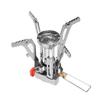 Outdoor Gas Cooker Stove Head with Folding Cookware Rest for Boiling Water, Making Coffee, and Heating Camp Meals Outdoors