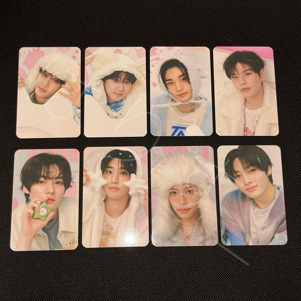 [USED] Straykids Fanmi Box Tape A B Trading Cards 8 Piece Complete