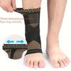 2 Pieces Ankle Brace Adjustable Compression Ankle Splint Ankle Protection Sports Bandage Ankle Protection Outdoor Running Cycling Protective Gear