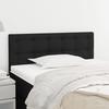 VidaXL Headboard Bedroom Furniture Bed Accessory Single Bed Headboard Home Interior Black 346418