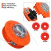 Aluminum Head Trimmer Universal Bump Feed Line Trimmer Head Strimmer Grass Universele Bump Feed Line Strimmer Brush Cutter Parts