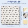 Baby Splat Mat Anti Slip High Chair Mat Waterproof Babies Toddlers Food Splash and Spill Mat for Kids Eating Floor Protection