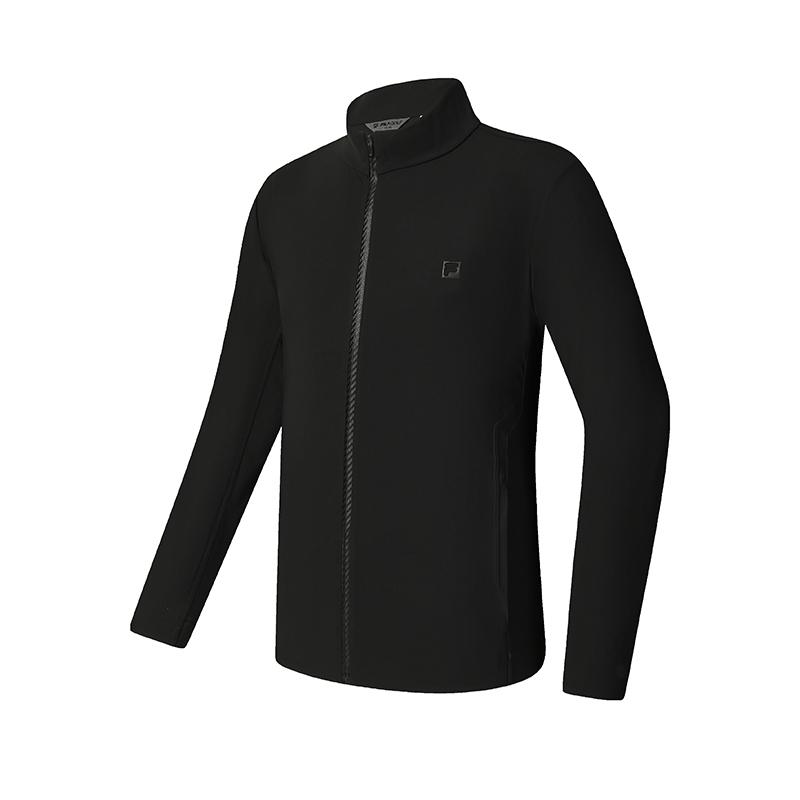 New FILA Golf Series Jackets Men's Pitch Black A11M535501FBK