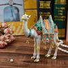 White Camel Figurine, 4.49-inch Trinket Jewelry Box with Hinges, Gold-Plated Crystal Enamel, Home Decor, Special Occasion Gift