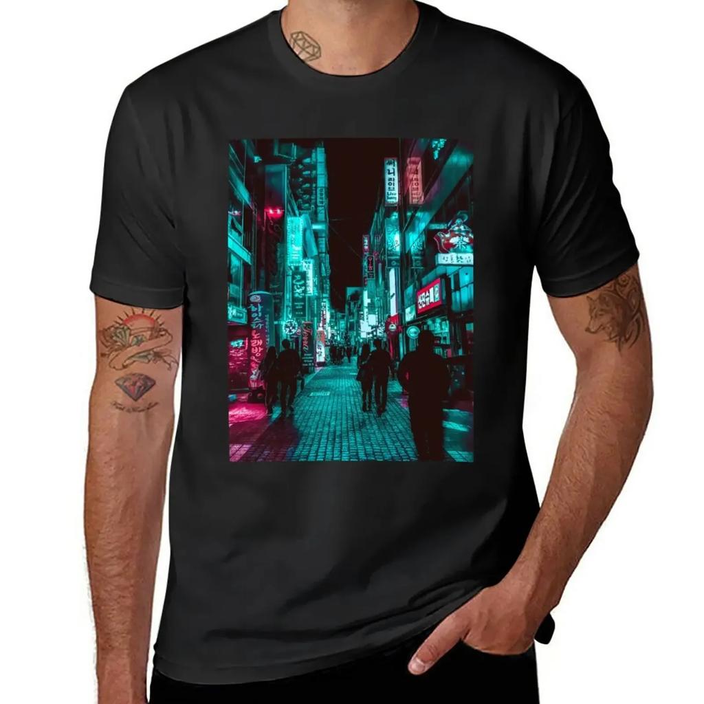 strawberry mint nights T-Shirt vintage clothes plus sizes slim fit t shirts for men