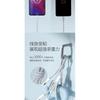 100W 3 In1 Multi Port Charging Cable For iPhone Android Phone Xiaomi  Huawei Type C Braided Fast Charger Data Cord Wire Line 1PC