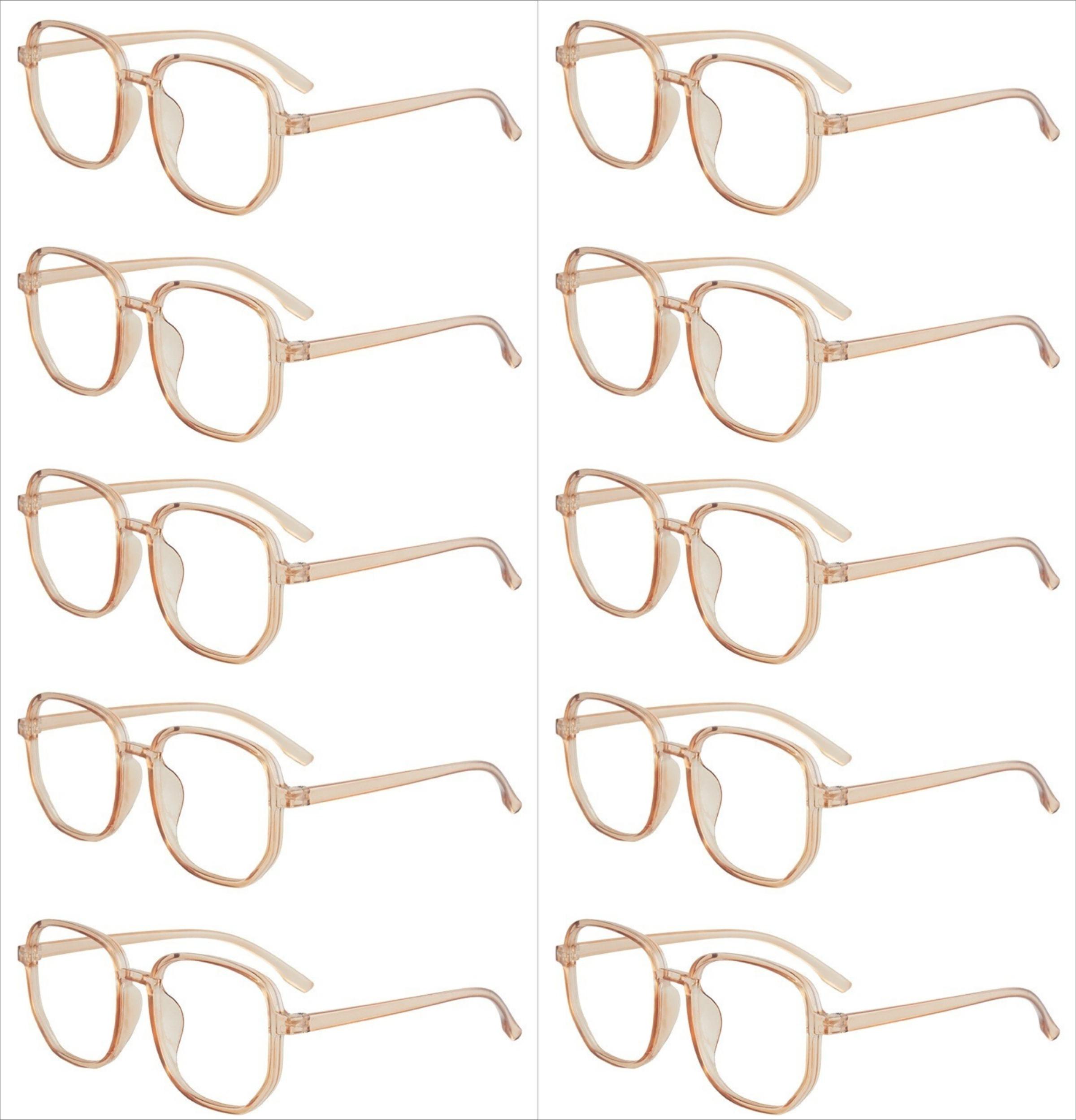 

10pcs Eyeglasses Anti radiation Glasses for Women/men Student Glasses Anti blue Light Computer Glasses Replaceable Lenses