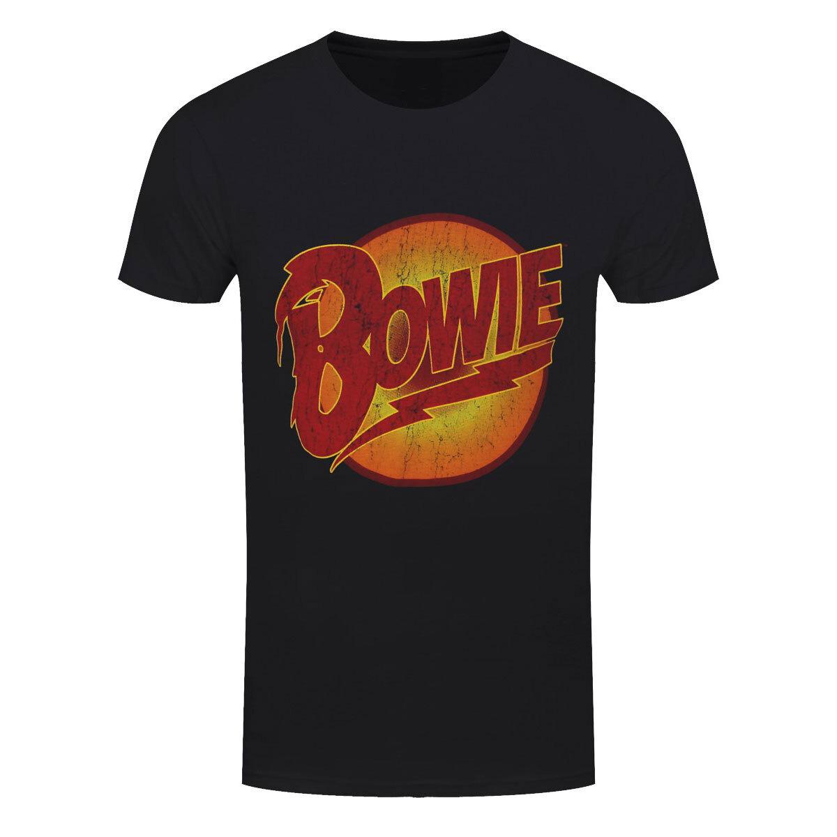 

David Bowie T-Shirt Vintage Diamond Dogs Official New Black S